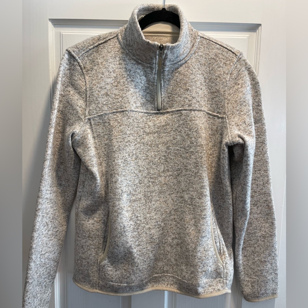 Thread & Supply Teddy Jacket Pullover, Size XL